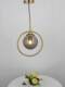 Nordic Restaurant Chandelier, Modern and Simple, Elegant Bedroom Bedside Chandelier, Personalized Light Luxury Dining Table Bar Glass Lighting Fixtures