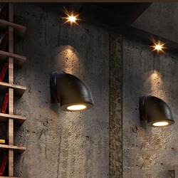 Industrial Style Retro Wall Lamp Restaurant Cafe Bar Loft American Retro Corridor Aisle Iron Pipe Wall Lamp