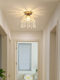 Aisle Light, Corridor Atmosphere Light, Modern Simple Cream French Light Luxury Crystal Light, Entrance Hall Balcony Ceiling Light