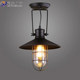 Loft Wall Lamp for Corridor, American Retro Balcony Single-Head Wall Lamp, European-Style Outdoor Waterproof Wrought Iron Wall Lamp
