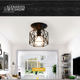 American Country Style Loft Retro Industrial Style Corridor Aisle Entrance Balcony Fitting Room Study Iron Ceiling Light Fixtures