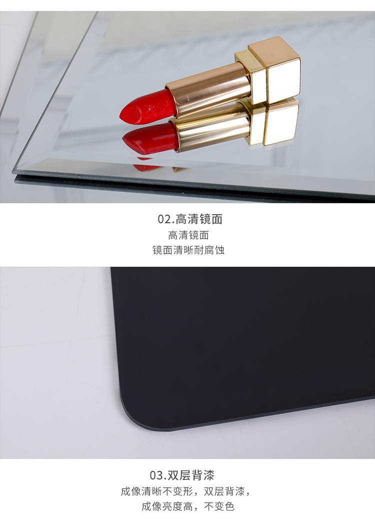 Gương dài toàn thân gương thay đồ trang điểm gương phù hợp gương gương gương ký túc xá nhảy tường treo nhà sàn gương sinh viên - Gương gương lavabo