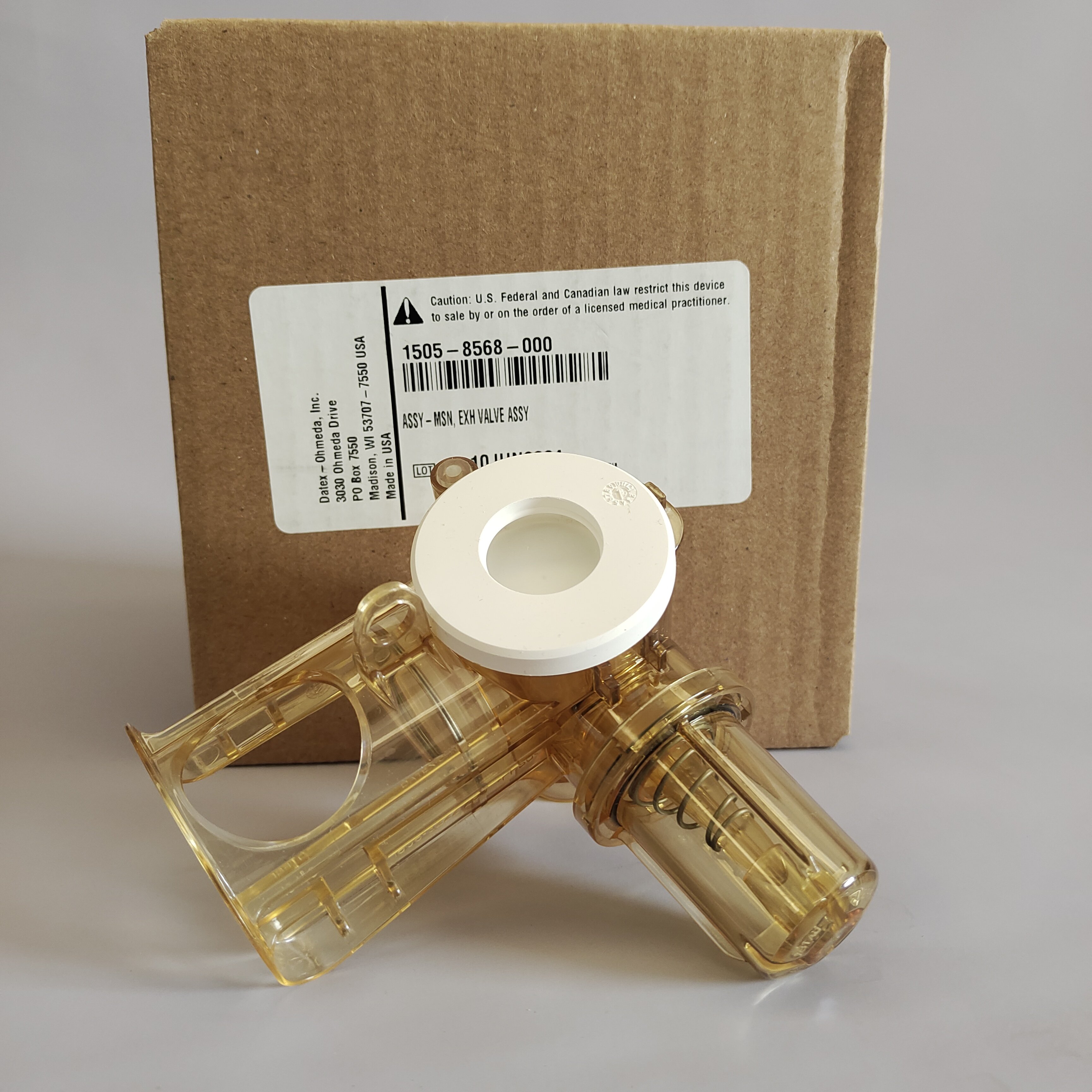 GE原装进口呼吸机 呼出阀卡座 ASSY-MSN 订货号1505-8568-000