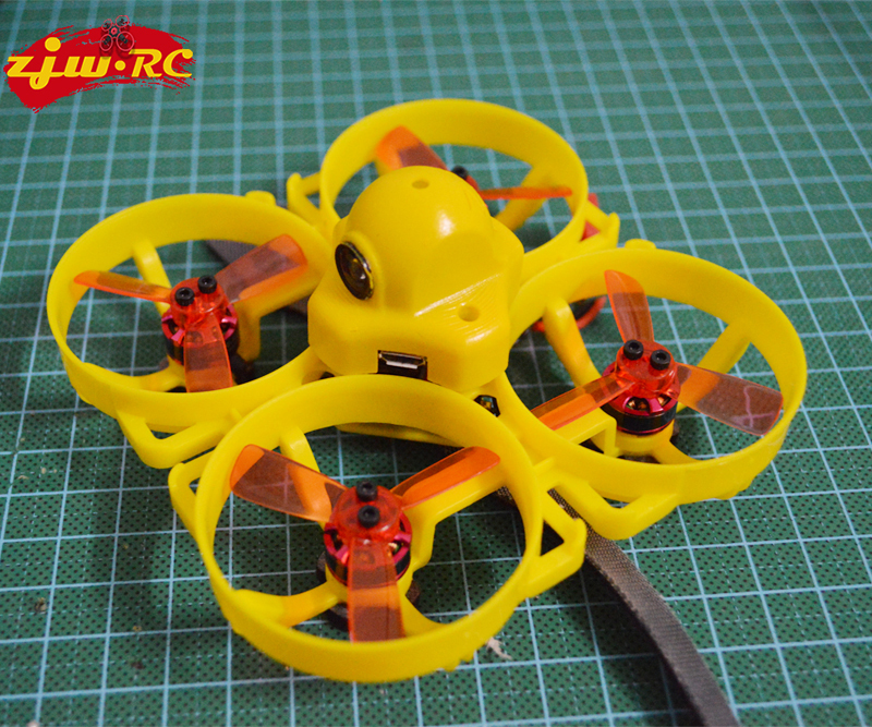 Little Bee 80mm Indoor Ducted Mini Brushless Fpv Drone with Osd, Bb Sound, Led Light, 200Mw Image Transmission, 1940 Propellers
