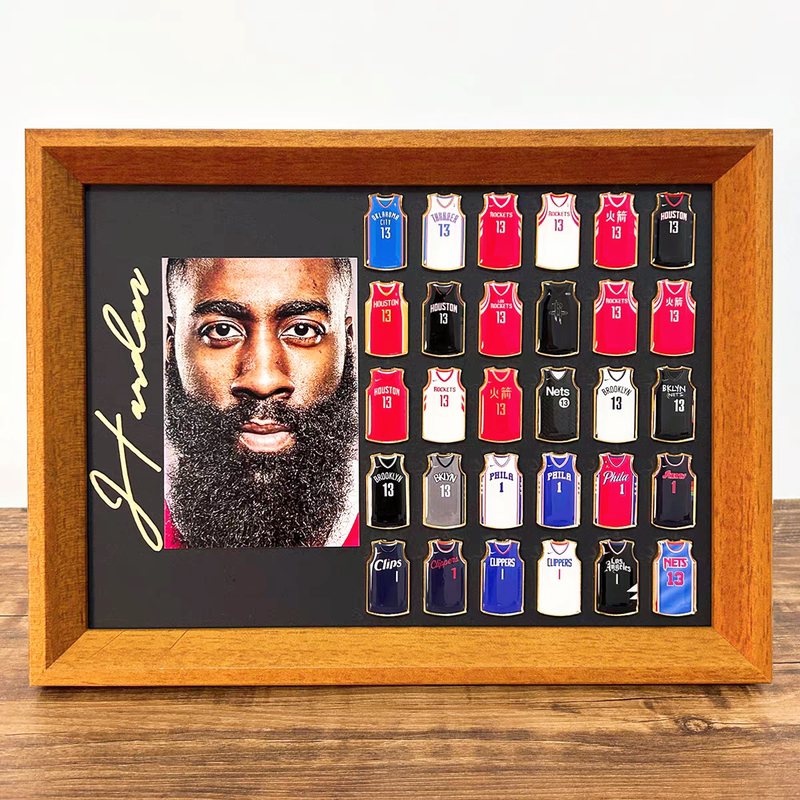 Bearded Harden Peripheral Souvenirs Bracelets Keychains Jersey Badges Photo Frame Ornaments Surprise Birthday Gifts