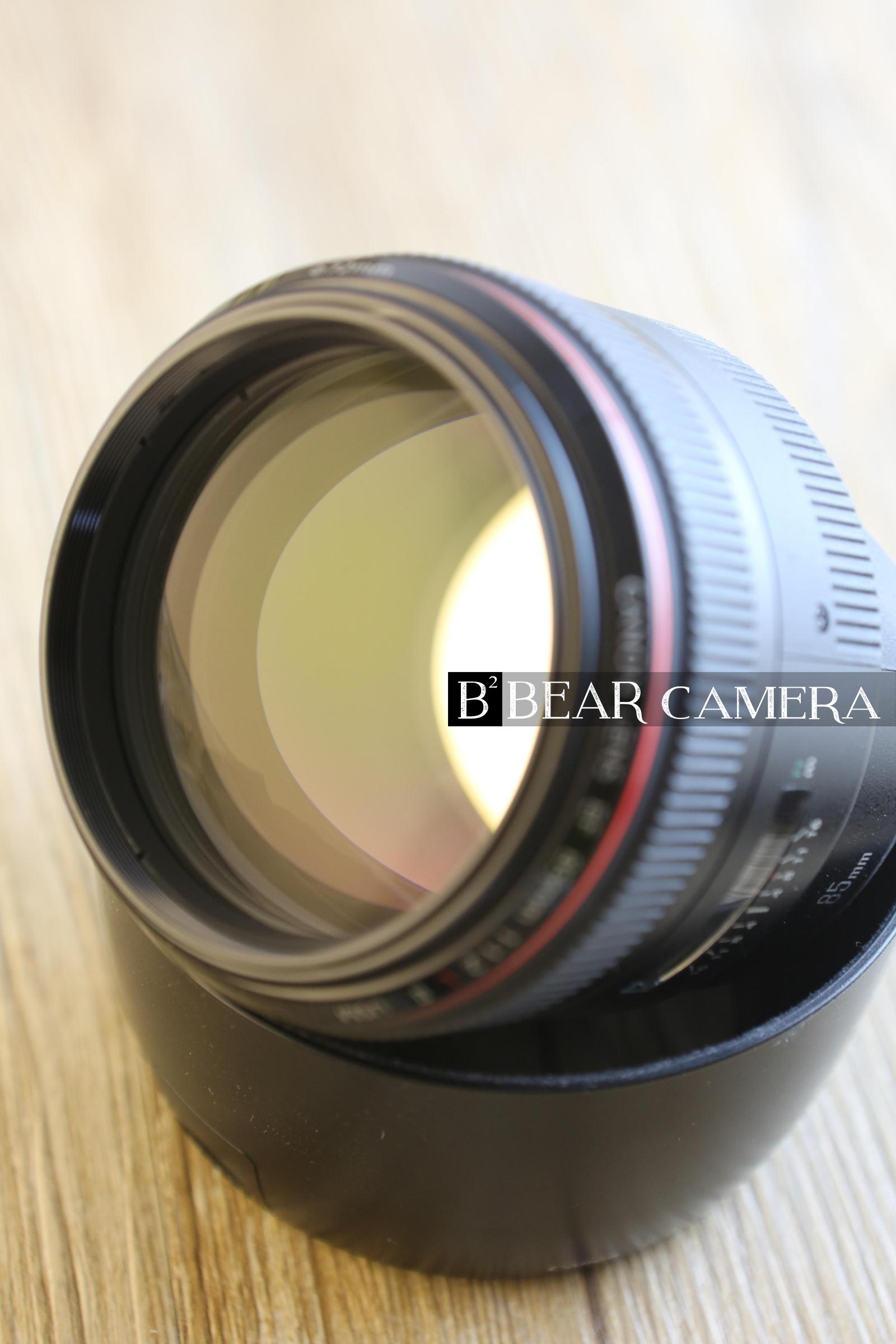Canon 85mm f1.2L II USM thế hệ thứ hai 85 1.4 vua ống kính DSLR ống kính mắt to tròn đỏ