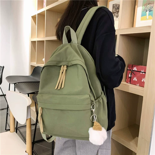 Японская брендовая универсальная небольшая дизайнерская сумка через плечо, школьный рюкзак, простой и элегантный дизайн, в корейском стиле, подходит для студента