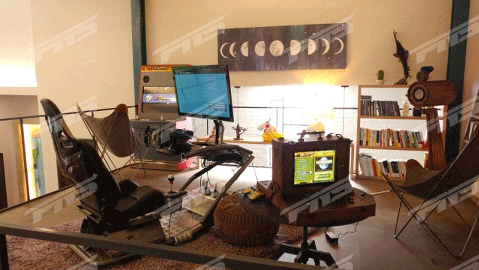 PNS mô phỏng ghế lái mô phỏng ghế đua vô lăng khung G29 / T300RS / FANATEC volang game
