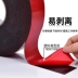 Red Film Black Sided Babble Băng Super Strong PE Dính Tên Dính Xe Bọt Keo dán tường Ngoại thất Băng Băng Kim loại Bảng tên acrylic với khối lượng siêu lớn Keo dán hai mặt 