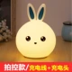 [Модель фотоконтроля] Милый маленький кролик + упаковка из цветной бумаги + зарядный кабель + зарядная головка + подарочный пакет