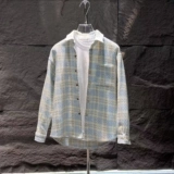 Высококачественная весенняя рубашка, комплект для влюбленных, куртка, в стиле Шанель