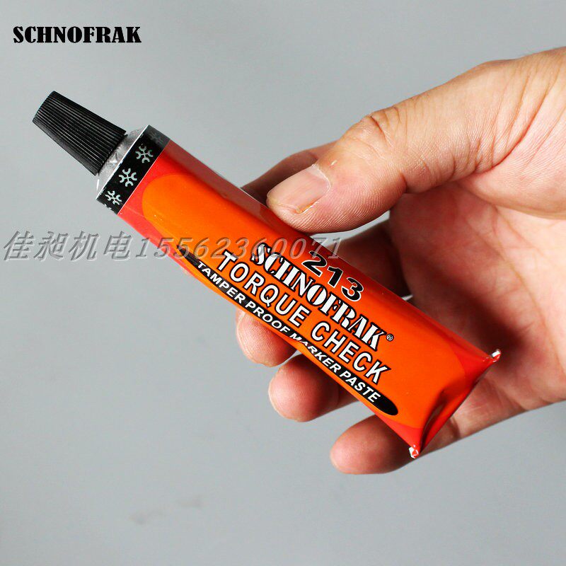 French Schnofak SCHNOFRAK TORQUE SEAL21305 blue torque logo paste assembly glue