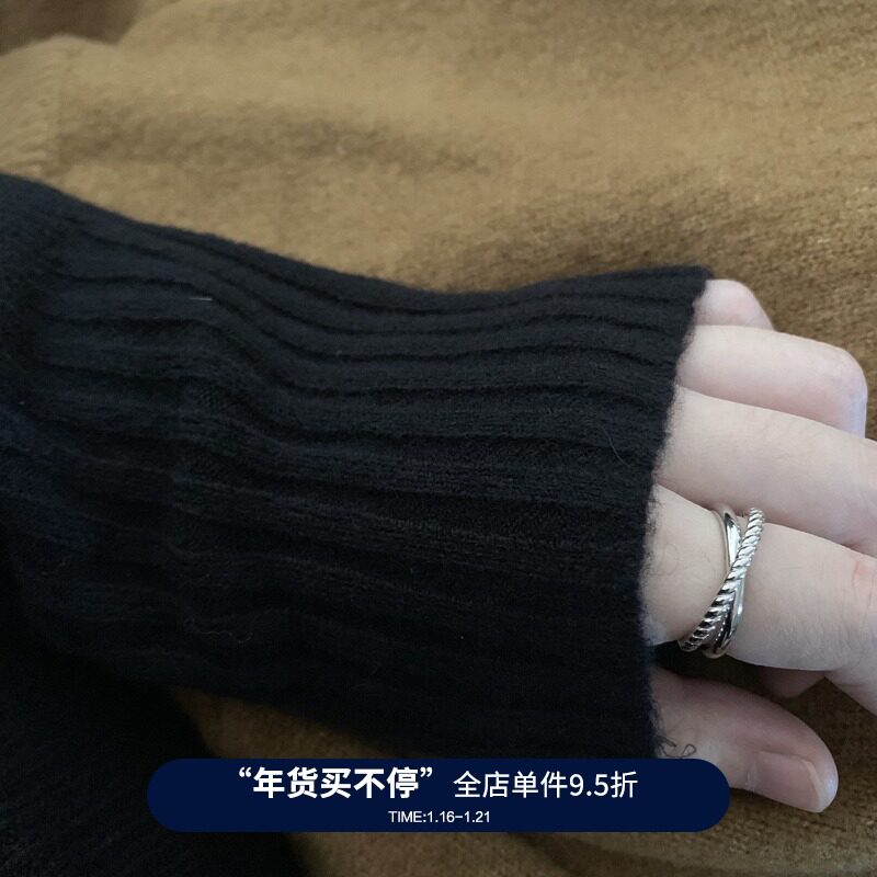 PAUSA ANN 2019 vol 6 twist double layer ring