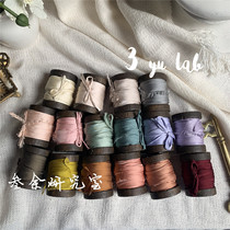 3yulab more than 3yulab hand torn pleated flower invitation gift strap satin ribbon third collection