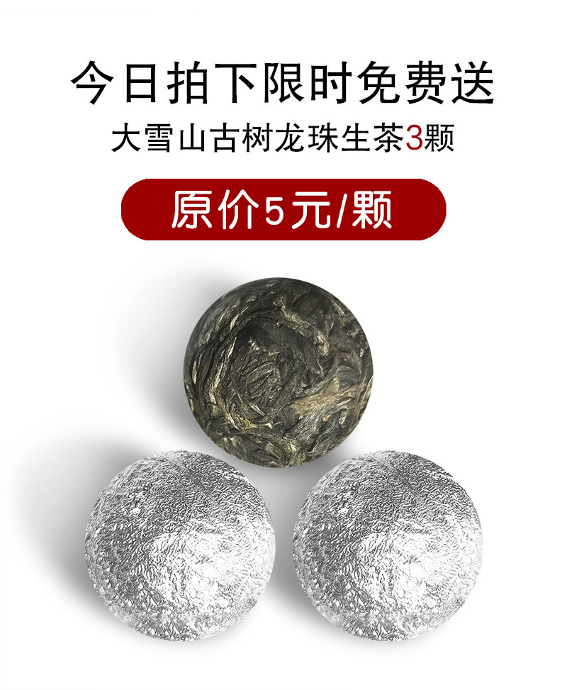 普洱熟茶礼盒装 特级茶化石碎银子 糯米香 500g 图1