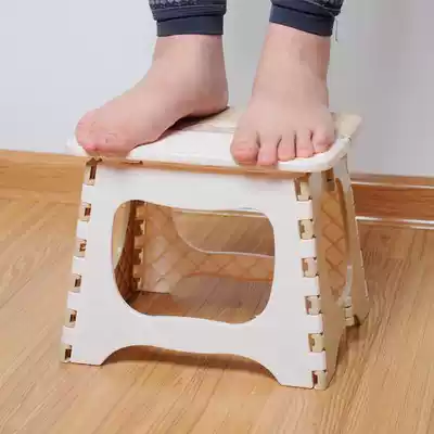 Maza concert children's non-slip stool folding chair Art small bench home to go out camping study