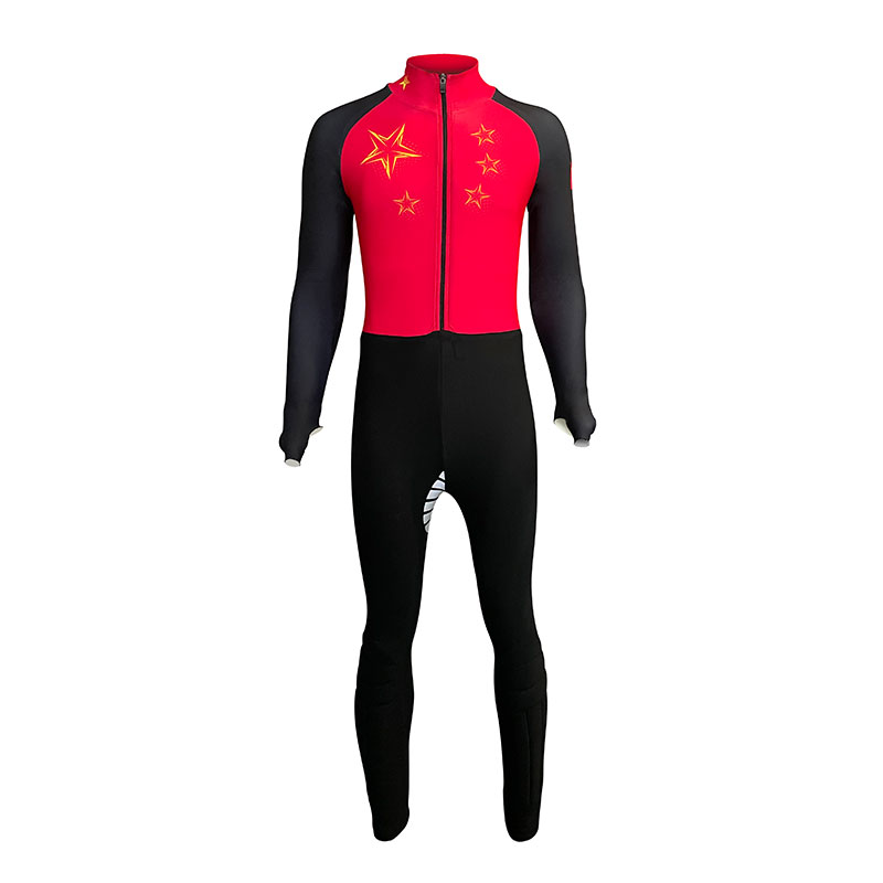 Chi Rufei adult children wear-resistant elastic anti-cutting short track speed skating suit skating suit professional competition suit spot