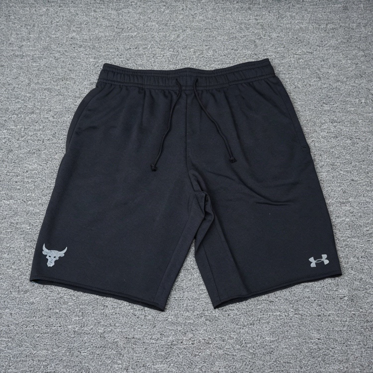 Under Armour Ua Project Rock Johnson Bull Head Men's Training Sports Casual Shorts 1361751-001