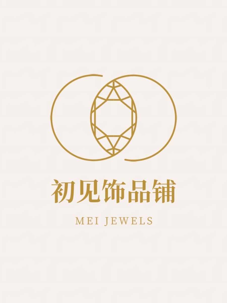 初见饰品铺的LOGO