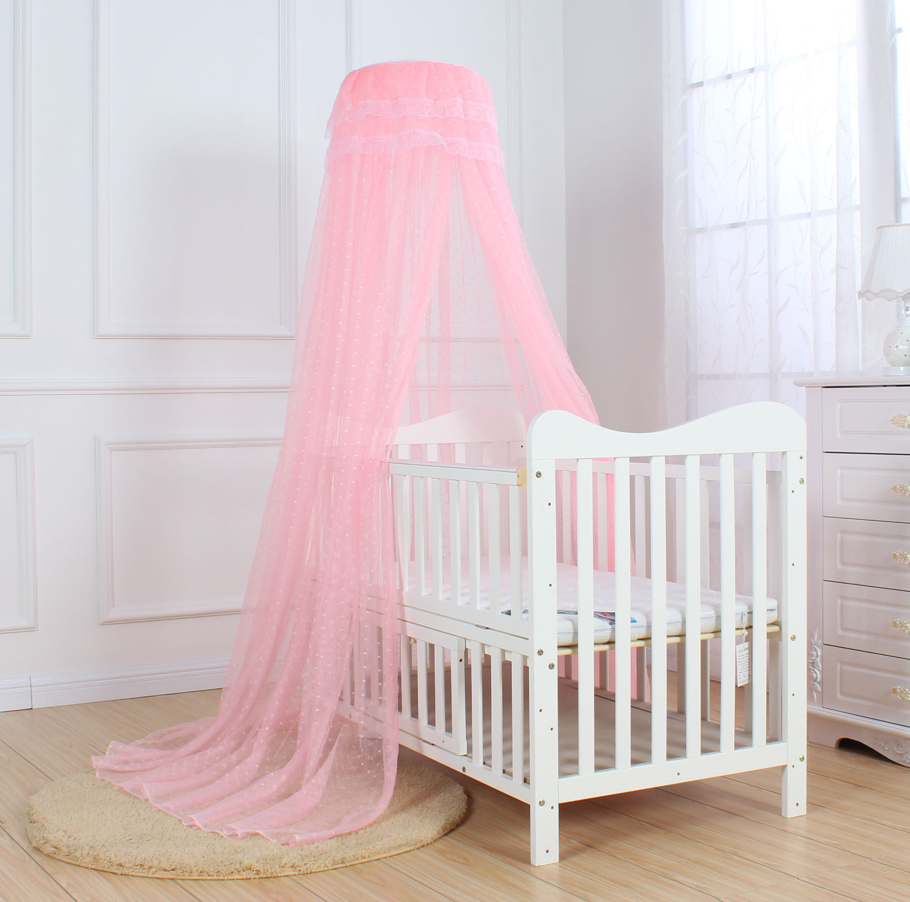 Universal Baby Bed Mosquito Net With Bracket Children Mosquito Net