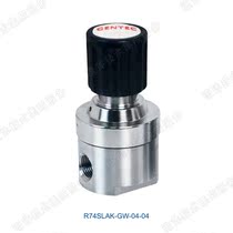 American Jierui stainless steel R74 series diaphragm medium flow back pressure valve GENTEC