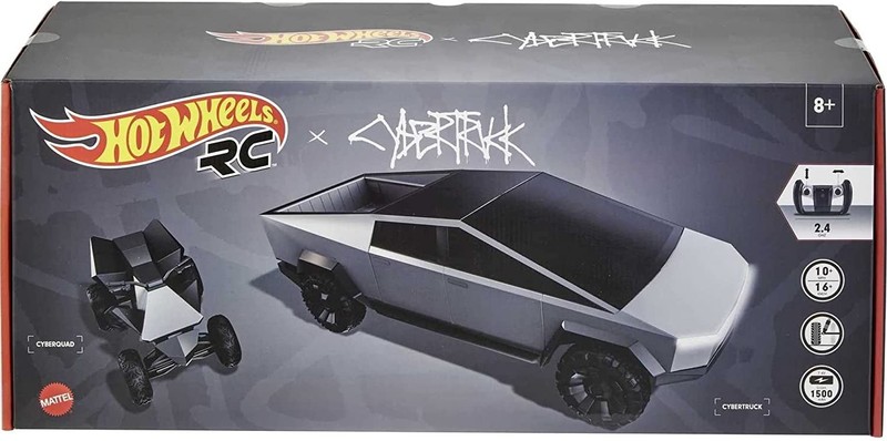 Authentic Hot Wheels Tesla Cybertruck Large 1:10 Wireless Remote Control Truck Sports Car Kidsren's Toy Authentic Hot Wheels Tesla Cybertruck Large 1:10 Wireless Remote Control Truck Sports Car Kidsren's Toy