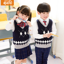 New childrens class uniforms British style Primary School uniforms kindergarten uniforms set Boys and Girls Chorus costumes