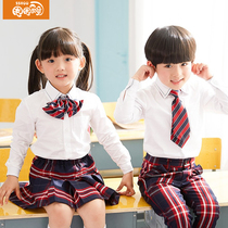 Primary School students New Years Day costume kindergarten Garden suit spring and autumn childrens choir recitation performance costume class suit