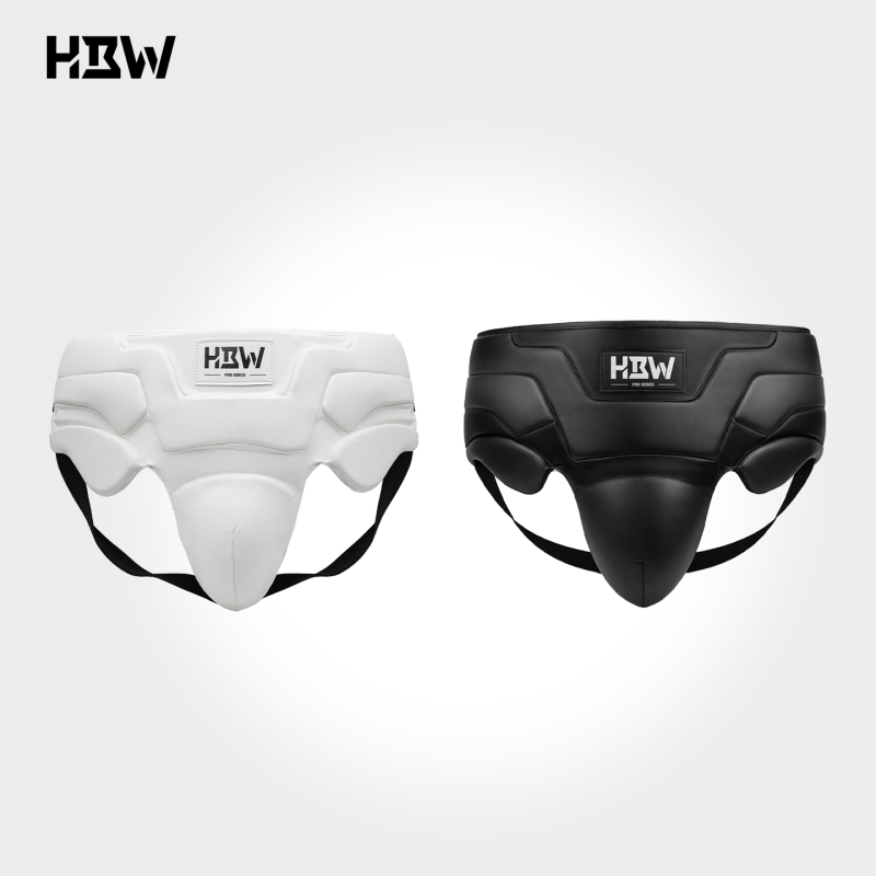Hbw Boxing Groin Protector Is a Professional Adult Combat Sports Protective Gear That Does Not Get Stuck on the Legs or Groin, and Is Free to Move and Adjustable