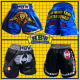 Hbw European Style Muay Thai Sports Shorts Muay Thai Fighting Sanda Combat Quick-Drying Loose Unisex Fighting Embroidered Boxing Shorts