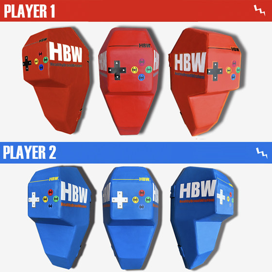 Hbw European-Style Muay Thai Wall-Mounted Punching Bag Precision Training Target Sanda Home Fitness Equipment Boxing Target
