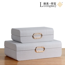 Nordic simple storage jewelry box crafts model room living room desktop small ornaments creative exquisite home accessories