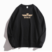 2021 Spring and Autumn Tide Brand Mens Round Neck Sweater Guochao Cowless Couples Top ins Fashion Trend Loose