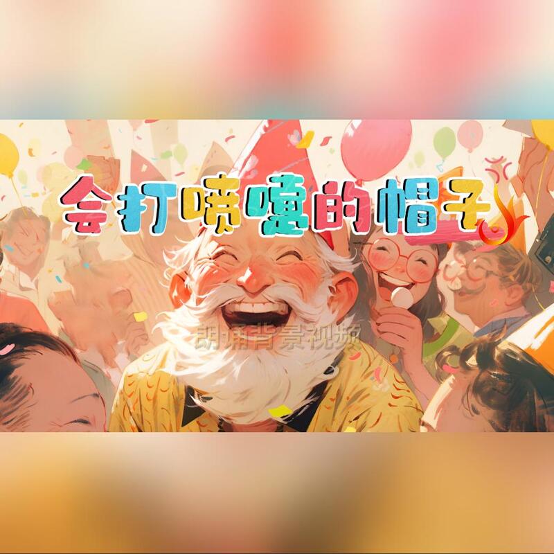 The Story of the Hat That Sneezed: Speech and Led High-Definition Video Background Material The Story of the Hat That Sneezed: Speech and Led High-Definition Video Background Material