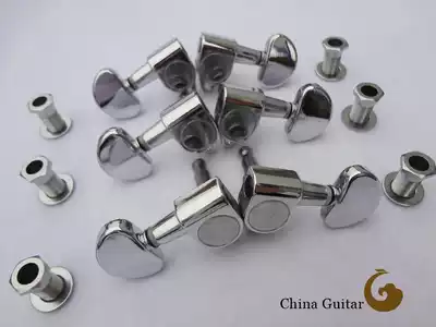 South Korea Jinho bilateral electric guitar folk guitar piano head string curler string string roller string button silver CR