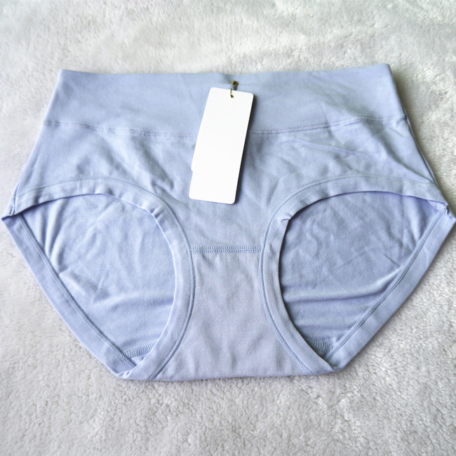 4 miếng cotton chải bông nữ tam giác kích thước lớn eo cao Lycra đồ lót hông hông 1 ao lot