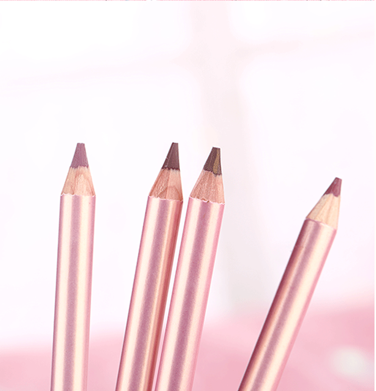Trang điểm xuyên biên giới Mercury sơn vuông không thấm nước lót môi Sửa đổi môi màu nude bút chì Kéo dài không đánh dấu 3025 - Bút chì môi / môi lót son mamonde màu 23