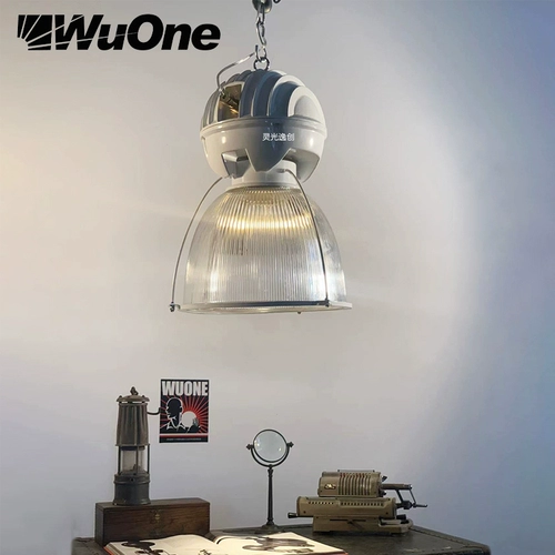 Средневековый стиль wuone Lingguang Yichuang, индустриальный стиль, ретро-ресторан, бар, настольная лампа, стеклянная люстра для прохода, лампа для кровати и завтрака