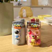 Cartoon Toothpick Box Automatic Pop-up Home Upscale Personality Creative Toothpick Cylinder High Face Value Press Barrel Toothpick Jar