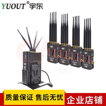 HDMI SDI wireless image transmission 1640FT HDMI SDI wireless transmission 4-channel transmitter 1-channel receive switch