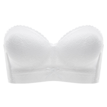 Underwear for women with small breasts to be pushed up and enlarged no steel ring side-holding accessory breasts upper support to prevent sagging strapless non-slip chest-wrapped underwear