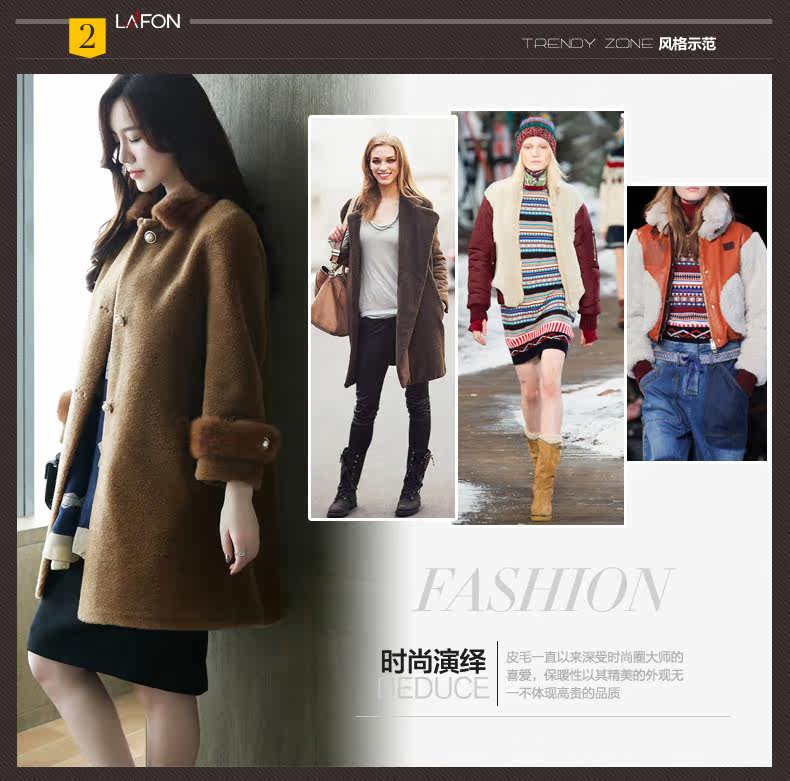 Manteau de fourrure femme - Ref 3173476 Image 8