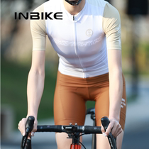 INBIKE bib overalls for women summer 2024 new high waist pocket bicycle road mountain bike cycling shorts