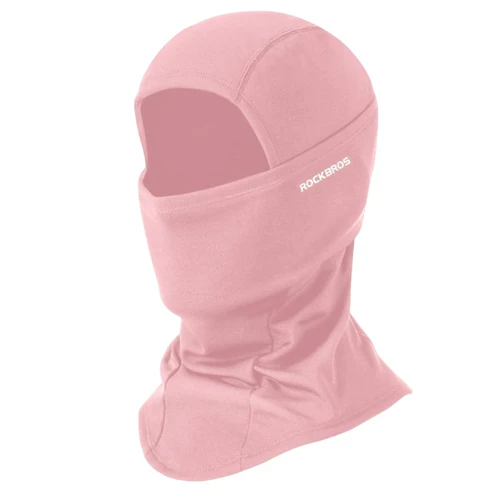 ROCKBROS Лыжный лыжный костюм подходит для мужчин и женщин, маска, черный ветрозащитный шлем