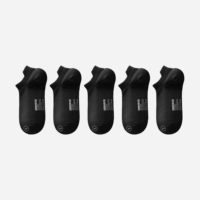 [Невидимые носки | 10 пар] Чистый черный*10