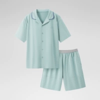 【Мужчины | Шорты с короткими рукавами | Лацфель】 светло-зеленый