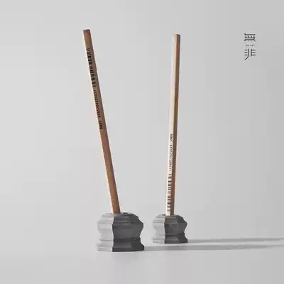 Nothing more than architectural elements cement pen holder desktop office creative pen plug concrete simple pen holder ornaments