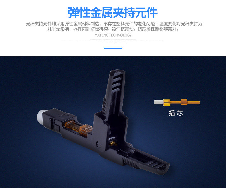 光纤快速连接器