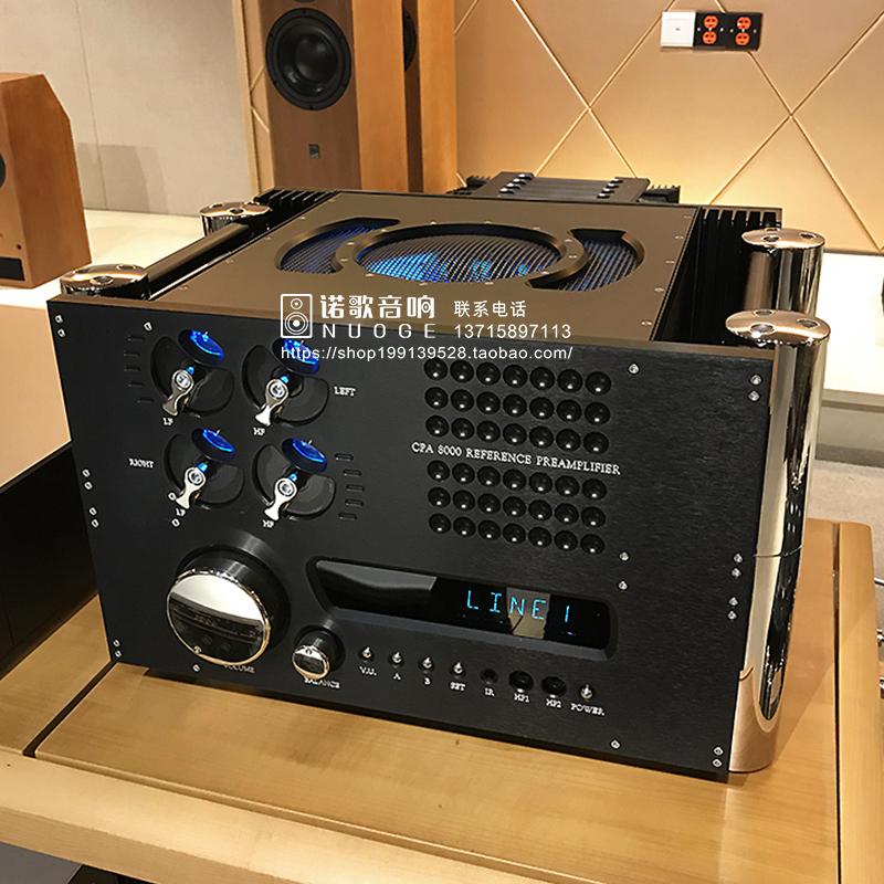 British Chord and string CPA8000 stereo front stage power amplifier professional high-end hifi amplifier line goods