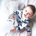Ins2018 sản phẩm mới cho bé thân mùa xuân và mùa thu cotton cho bé tay áo dài sơ sinh ra ngoài romper body suit cho bé Áo liền quần